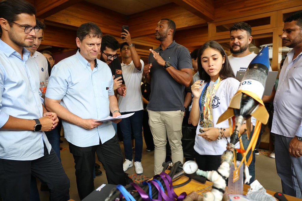 Volta às Aulas da Rede Estadual de Ensino - Escola Estadual Plínio Gonçalves de Oliveira Santos